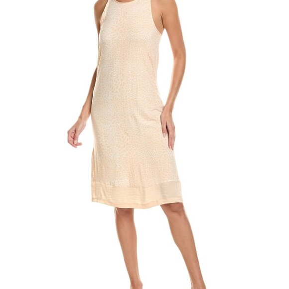 NEW Splendid Racerback Nightgown White & Peach XS - Picture 3 of 5